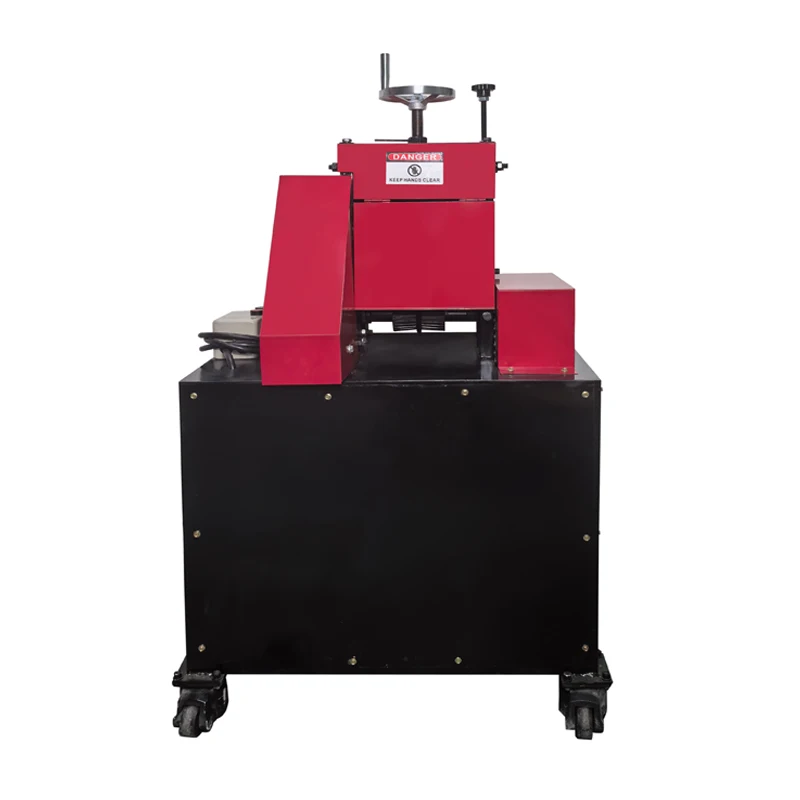High Efficiency Premium Electric Scrap Cable Stripper Mingxin Brand Semi-Automatic Wire Stripping Machine 1.5-2.2kW for Cable