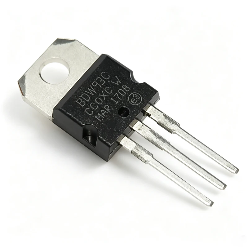 10PCS BDW93C direct insertion TO-220 BDW93/A/B/CSilicon NPN Power Transistors NPN Darlington transistor