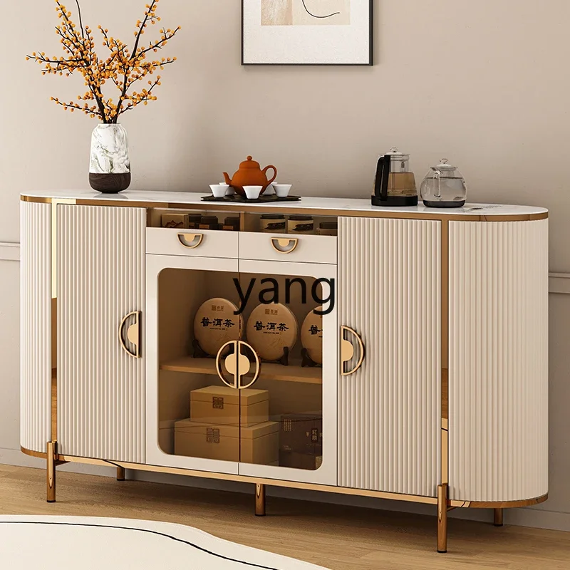 Yjq Tea Machine Household Good-looking Integrated Sideboard Cabinet Small Desktop Living Room Automatic Water Feeding