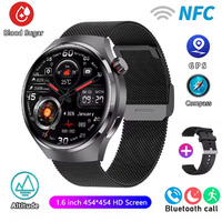 For HONOR X30 Oppo  GPS NFC Smart Watch Men 360*360 AMOLED Screen Heart rate Bluetooth Call IP68 Waterproof Man Smartwatch 2024