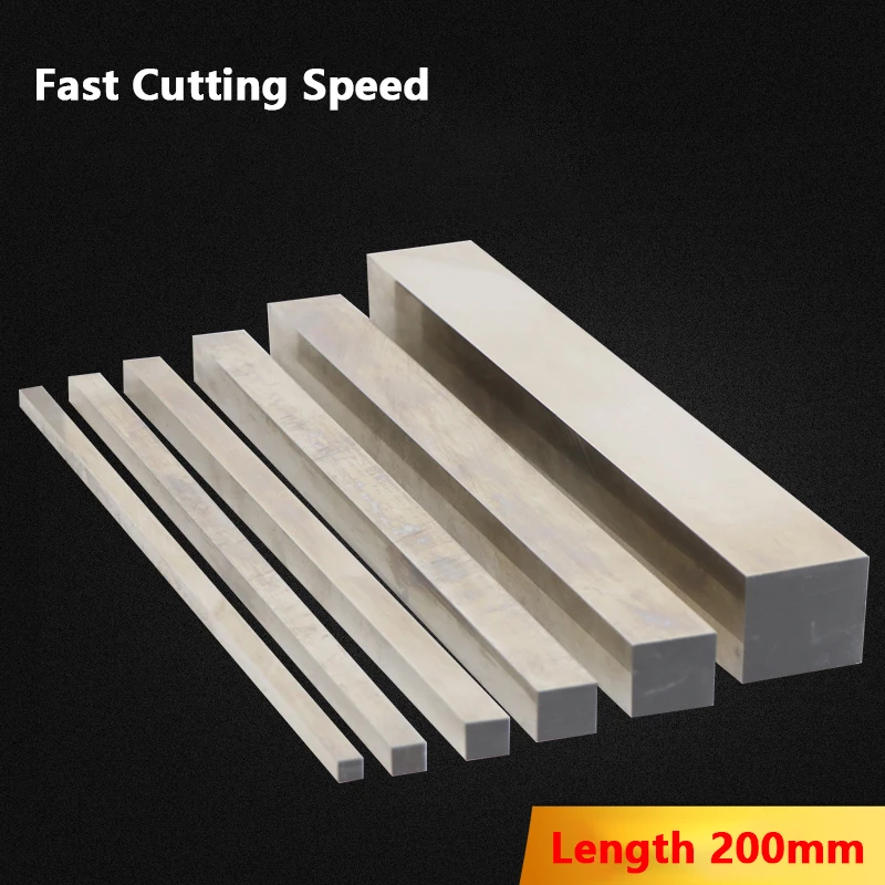 Imagem -02 - Lâmina de Aço Branca Super Dura Hrc6065 Lâmina de Aço de Alta Velocidade sem Cortes 6x8 8x10 10x12 12x16 mm Tira Faça Você Mesmo Faca de Aço Extinto Lath