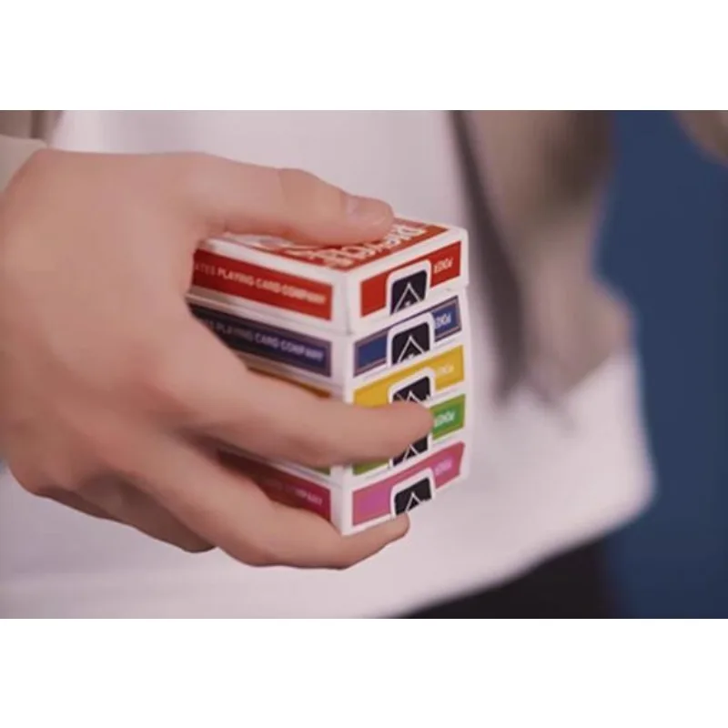 

Исчезающие колоды (красные/синие/многоцветные) Карты Мгновенно исчезают из колоды Магические трюки Реквизит Иллюзии Трюк Бар Трюк Магия