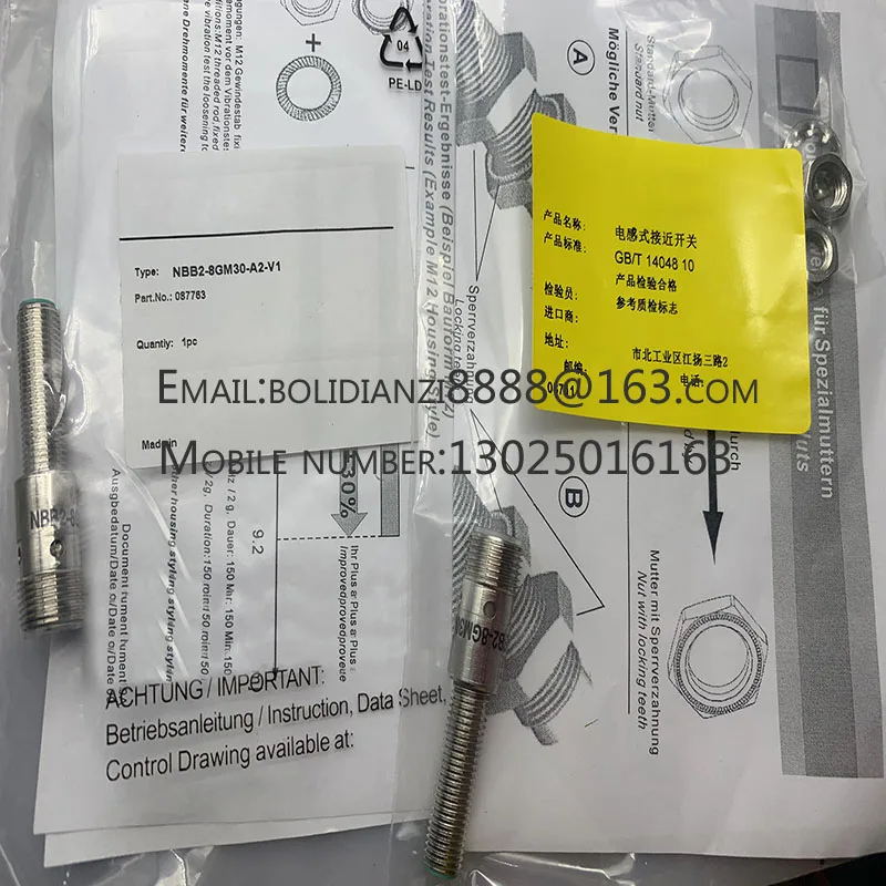 

The brand-new original sensor NBB2-8GM30-E0-V1/E2 NBB2-8GM30-A0-V1/A2 One year warranty in stock