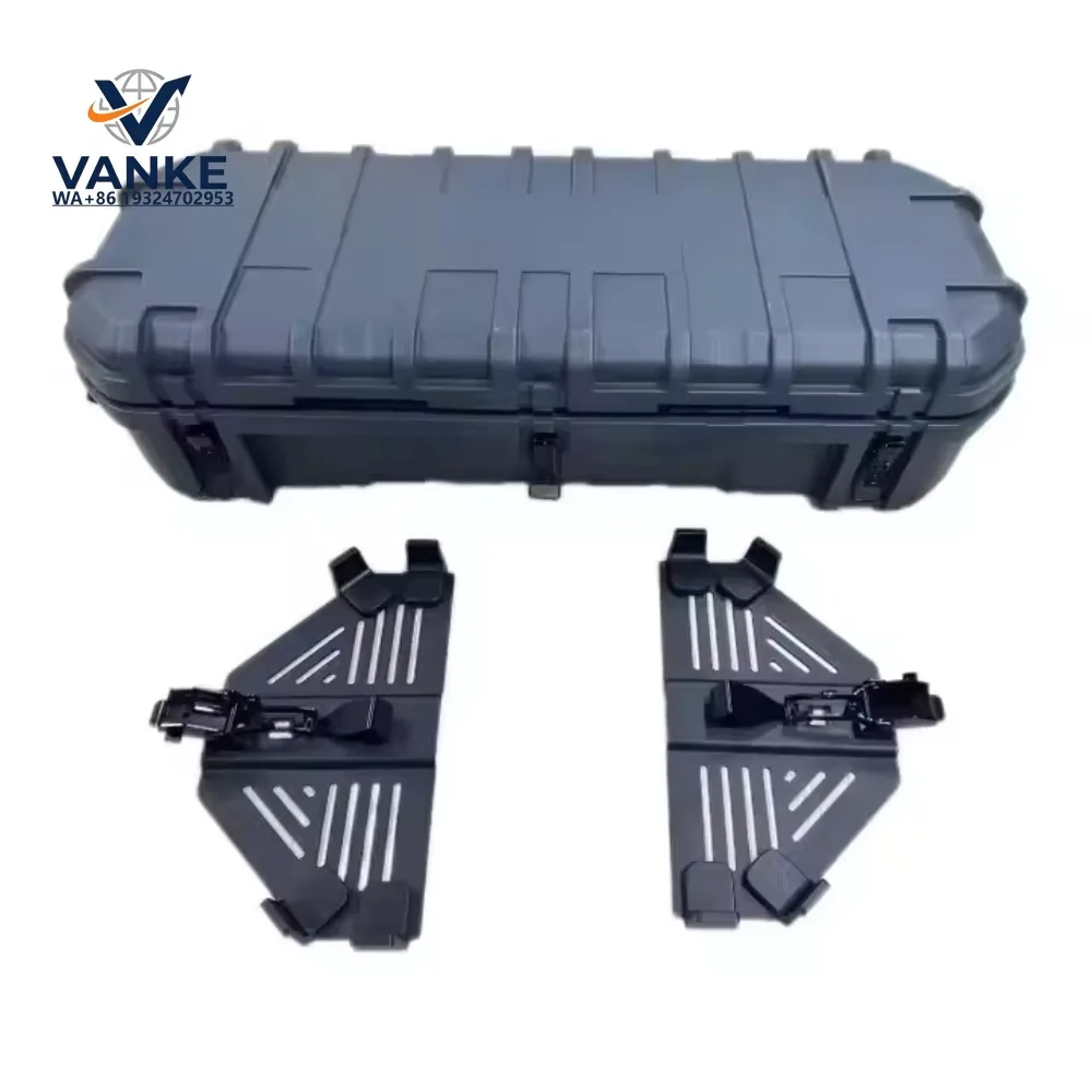 Tool Box Outdoor Heavy Du ty Truck Tool Storage Bin High Quality Adventure Cargo Case Rotomolded Accessories Roof Bracket Kit