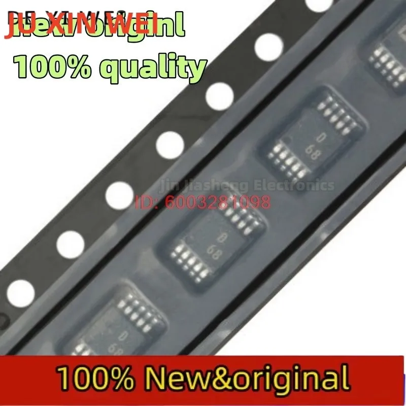 (10piece) 100% New  AD9833BRMZ AD9833 AD9833BRM  D68  MSOP10 Chipset