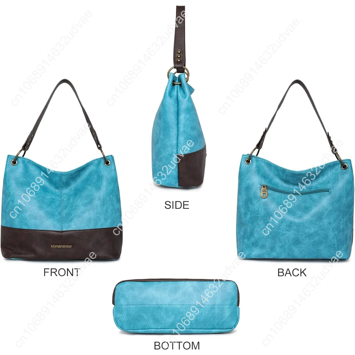 Montana West Purses for Women Hobo Shoulder Handbags with Zipper