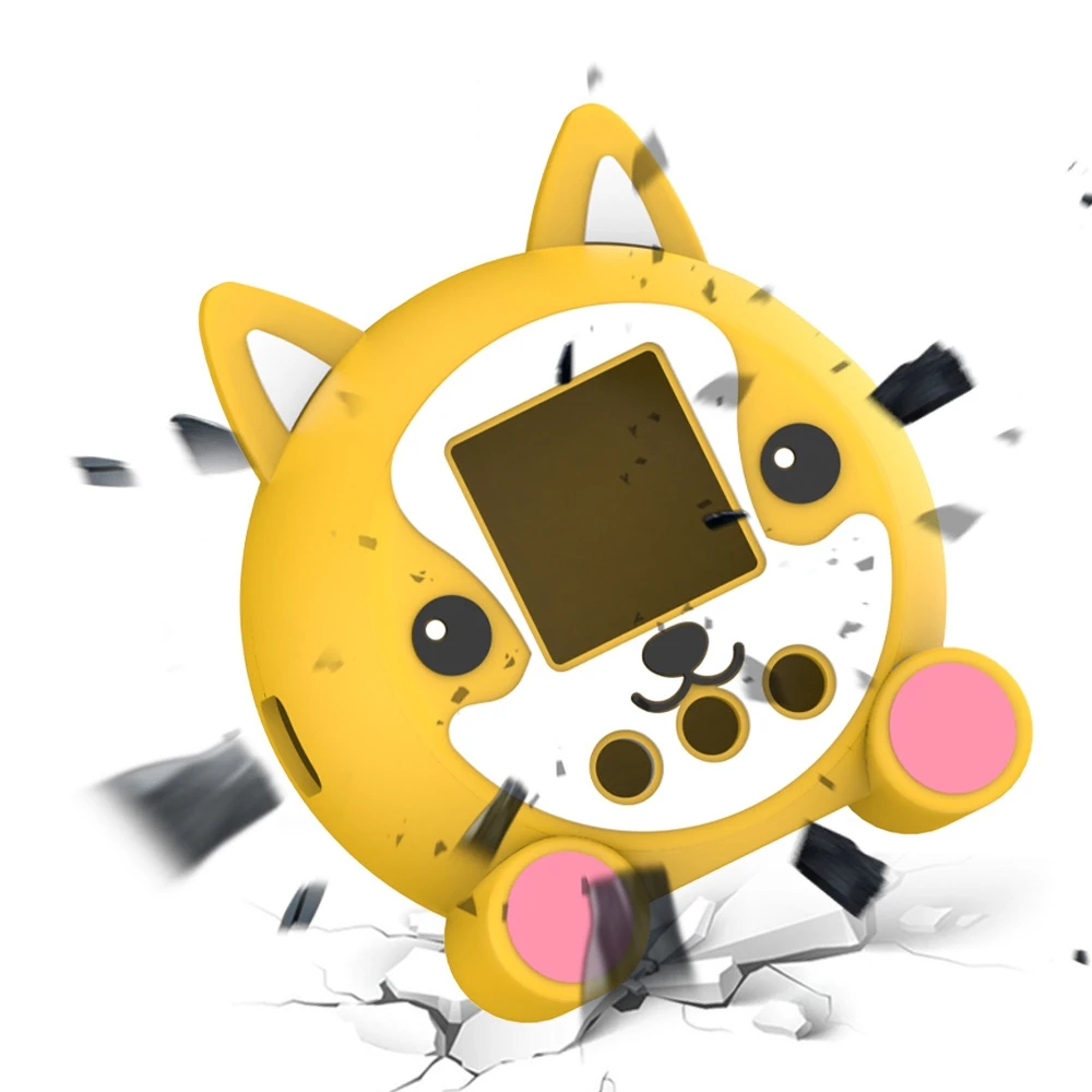 Punirunes 인터랙티브 디지털 장난감용 부드러운 보호 케이스, 충격 방지 만화 실리콘 커버, Punirunes 애완 동물 디지털 장난감 쉘