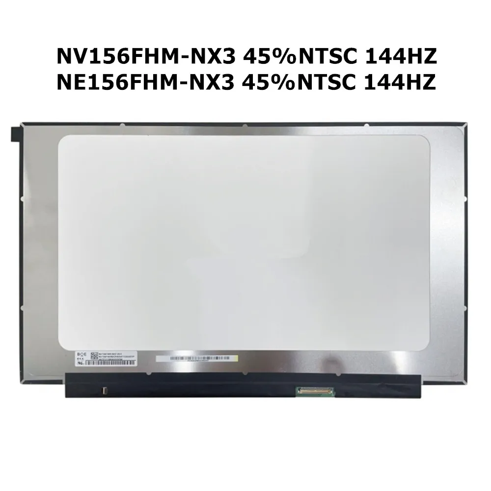 NV156FHM-NX3 NE156FHM-NX3 NE156FHM-NX6,NX9 15.6' 144Hz Laptop LCD Screen For Lenovo IdeaPad Gaming 3-15ACH6 Gaming 3-15IHU6