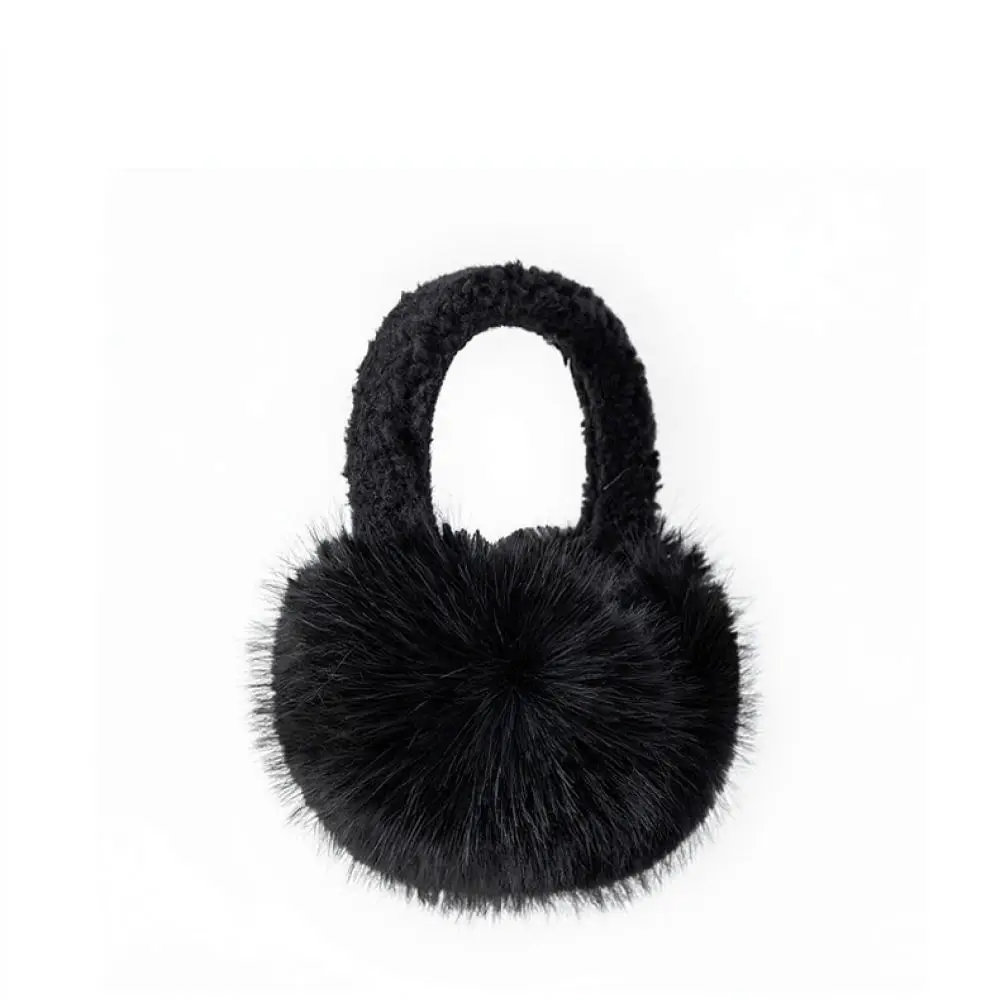 Winter Plush Earmuffs Soft Warm Ear Warmers For Adults Outdoor Travel Cycling Cold Weather Windproof Comfortable Ear Protectors