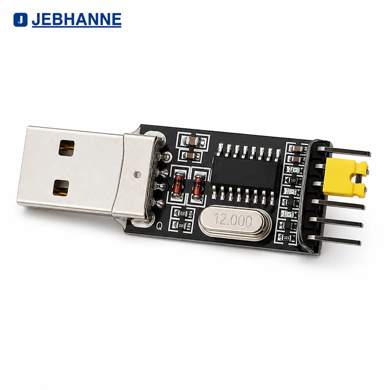10PCS CH340G USB to TTL Serial Converter Module 3.3V 5V UART Adapter for STC Programming