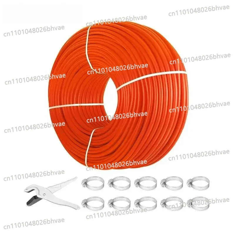 SucceBuy 1/2Inch x 1000ft Pex Tubing Oxygen Barrier O2 Red Radiant Floor Pipe Heating Systems-Pex Hot And Cold Water Pipe