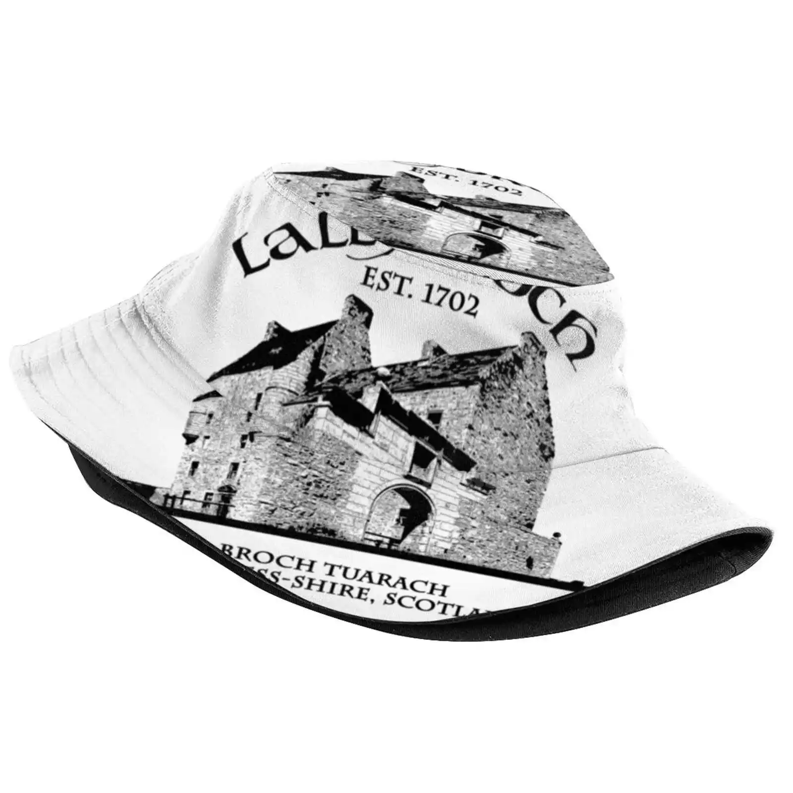 Lallybroch Outlander Sun Cap Fisherman Hat Bucket Hats Lallybroch Broch Tuarach Scotland Highlands Diana Gabaldon Jamie Fraser