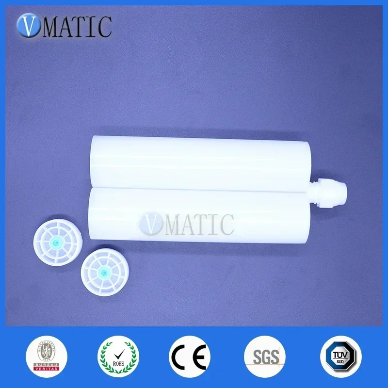 Free Shipping Top Rated Quality 600ml 600cc 1:1 Ab Glue Cartridge With Piston