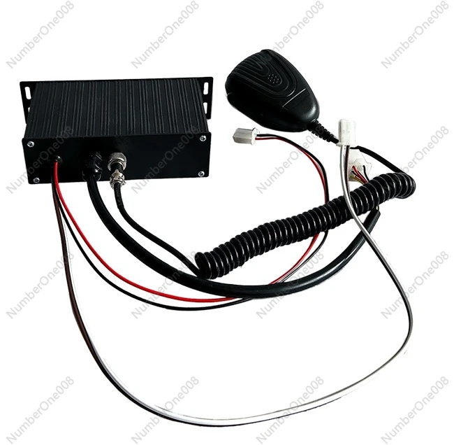 

100W Siren Waterproof Motorcycle Alarm DC12V DC24V Emergency Vehicle Alert Amplifier