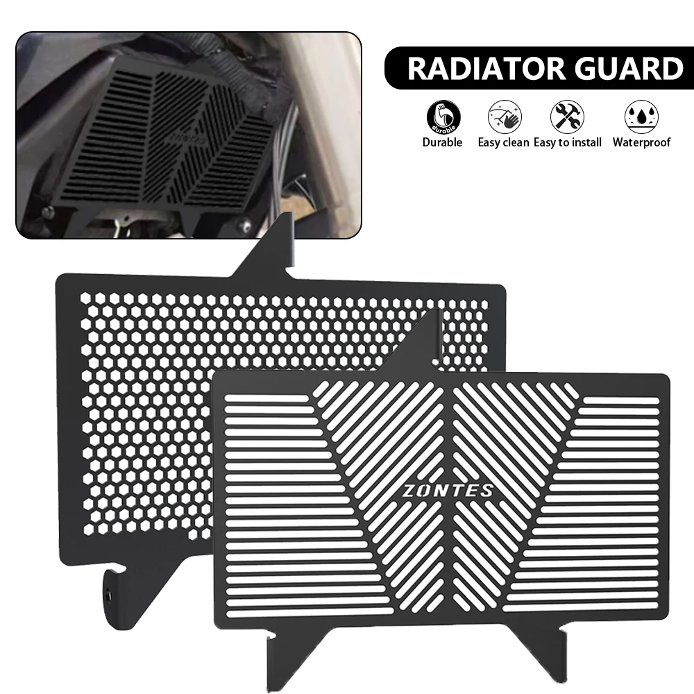 

2024 Motorcycle Radiator Grille Grill Guard Cover Protector For Zontes G1-125 ZT125-G1 ZT125 ZT125-U 125-Z2 125-U1 Accessories