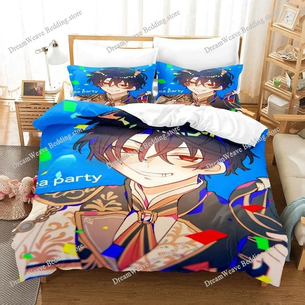 New Game Promise of Wizard Bedding Set Duvet Cover Comforter Bed Set Quilt Cover Pillowcase King Queen Twin Size Boys Girl Adult