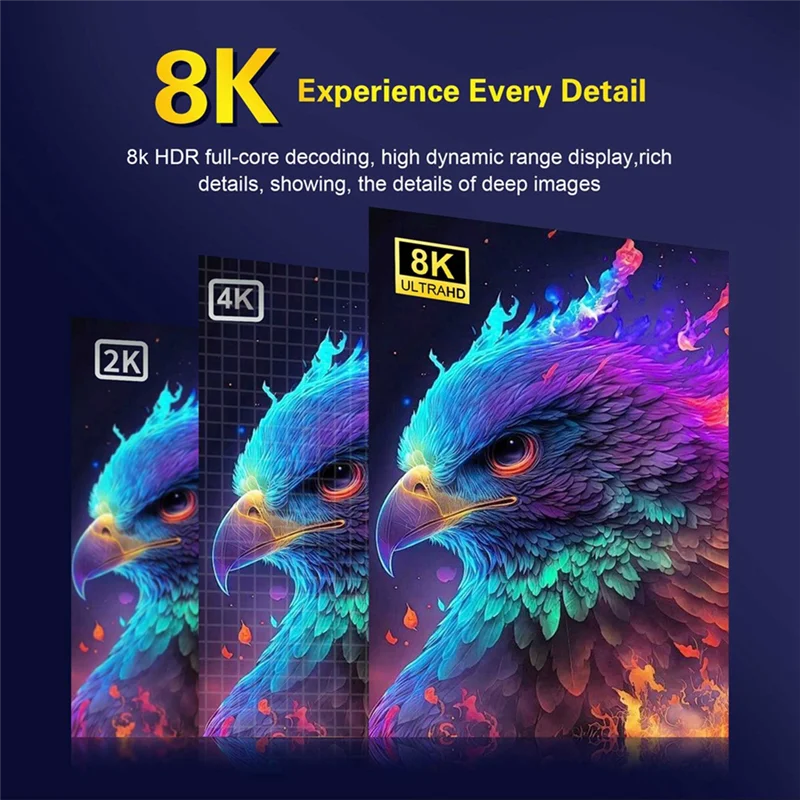 APPLIA-Allwinner H313 Banana TV Q2X TV Stick 2G+ 8G Android 14.0 Wifi6 Bluetooth Voice Remote Control Smart 8K TV Box