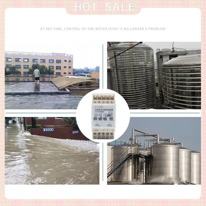 24-Hour Delivery DF-96D Automatic Water Level Controller Pump Cistern Auto Liquid Switch 220V Relay Switch