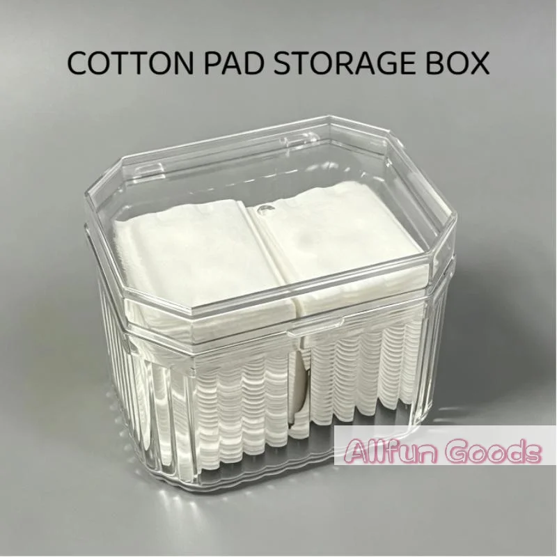 [TG835]1Pcs Multifunctional Storage Box For Storing Makeup Cotton Cotton Swabs Hair Cords Hair Clips Tissues And Other Items