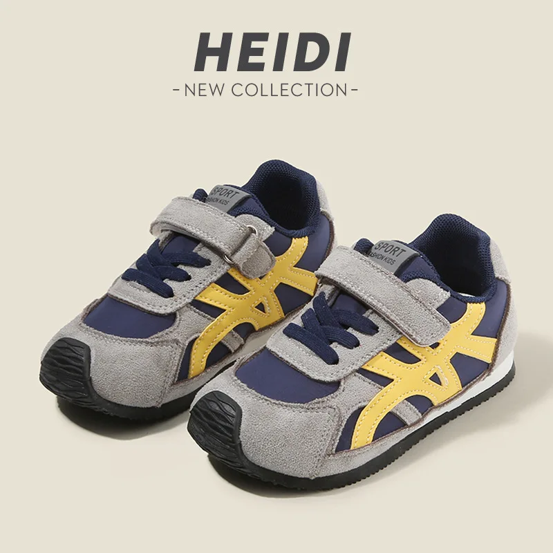 

Trendy Children's Running Shoes Boys and Girls Casual Versatile Shoes Kid Outdoor Non-slip Hiking Shoes Student Popular Military