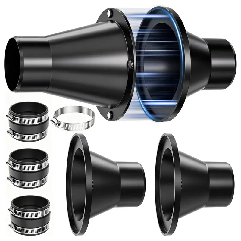 [B17B!】 Magnetic Dust Collector Fittings Dust Collector Kit Vacuum & Dust Collector Parts