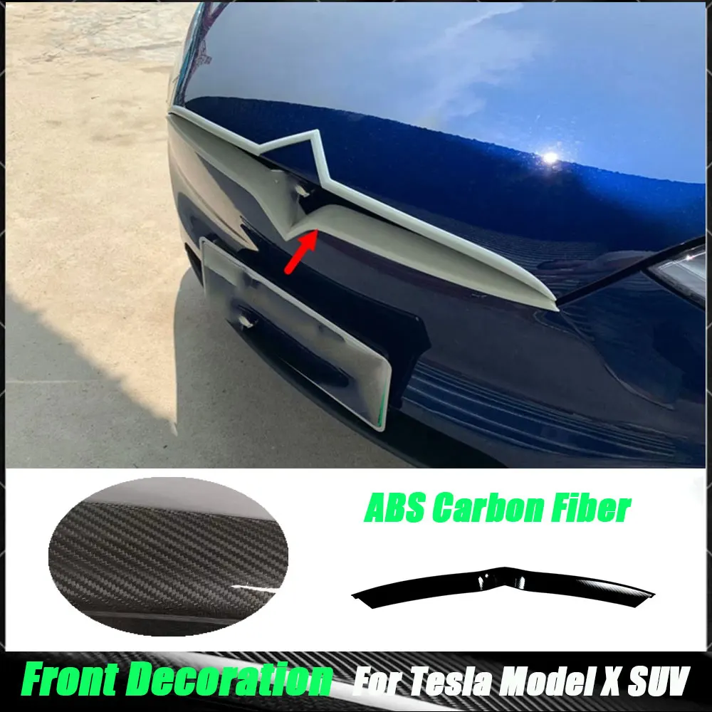 

Cover Decoration Trim Stick Door Decoration Trim for Tesla Model X SUV 2020 Car Styling Mesh Trim