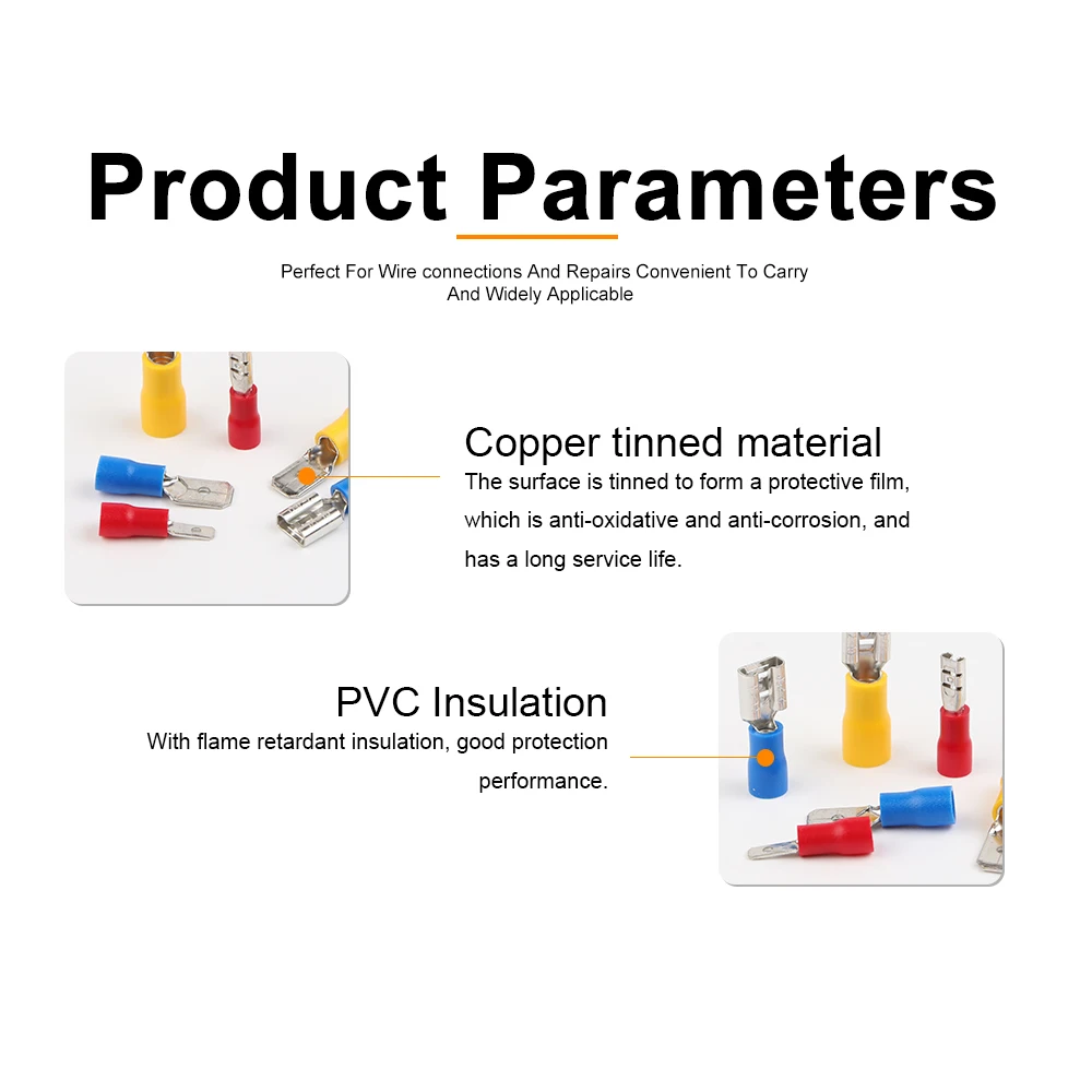 280 قطعة/المجموعة معزول تجعيد المجرف سلسلة محطة AWG 22-16 16-14 12-10 أحمر أزرق أصفر سلك كابلات الموصلات الذكور الإناث كيت #5