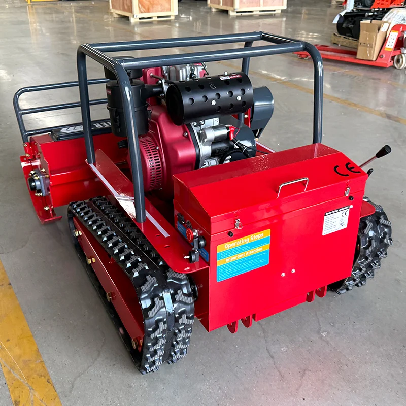 Газонокосилка с дистанционным управлением по индивидуальному заказу и yoke Беспроводная газонокосилка-робот 4-тактная садовая прополочная машина-кусторез