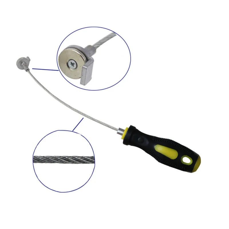 Strumento di rimozione del tappo di scarico dell'olio chiave di rimozione del tappo dell'olio magnetica forte strumento di manutenzione dell'auto antiscottatura