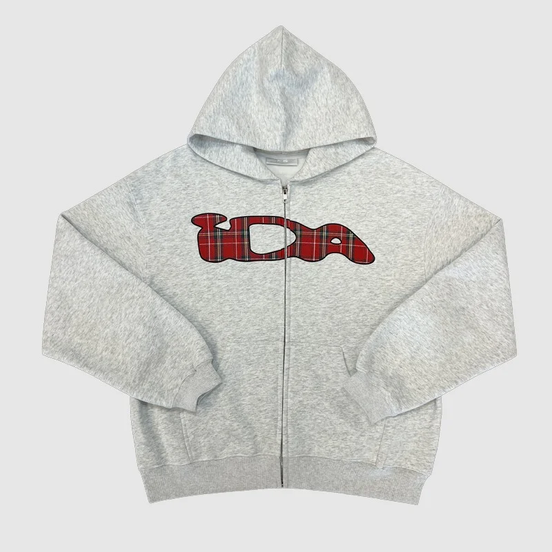 

2025 New Fashion Trend Series Hoodie Fashion Embroidery Hoodie Harajuku Hip Hop Street Jacket Loose Men's and Women's Streetwear