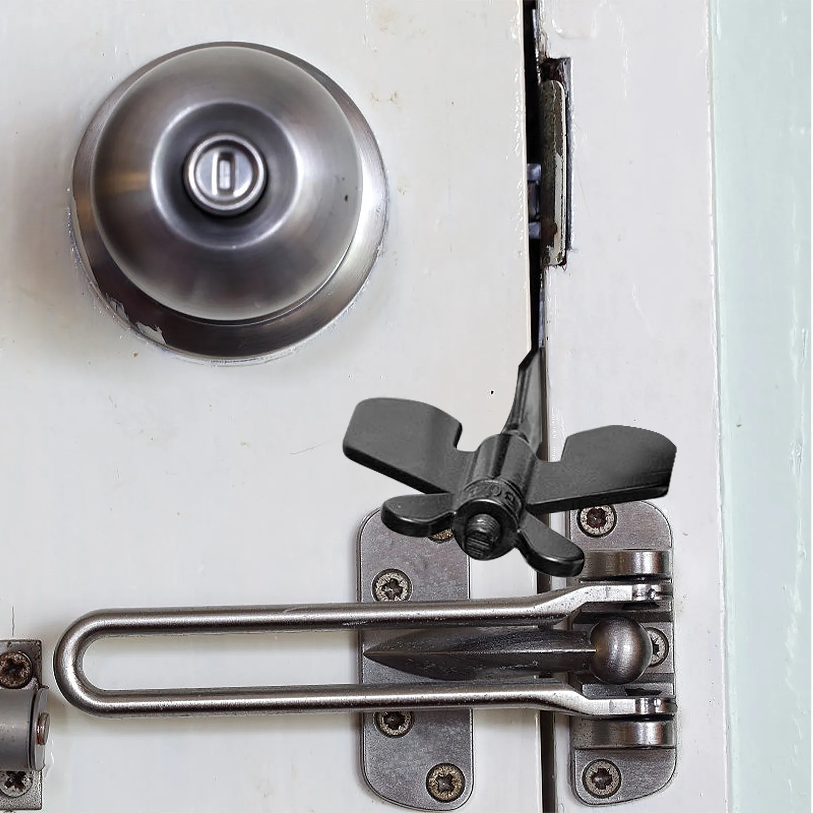 

Портативный дверной стопор для дома, офиса, путешествий, отелей, устройство для блокировки двери, внутренний ограничитель открывания двери