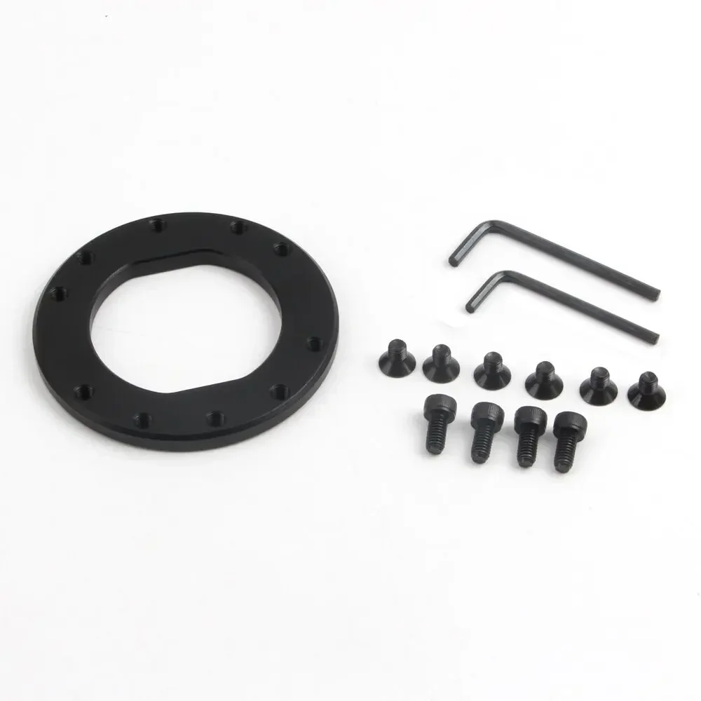 70mm Hole Spacing to Steering Wheels Aluminum alloy material, CNC machined and anodized for Fanatec QR2 Adapter Plate