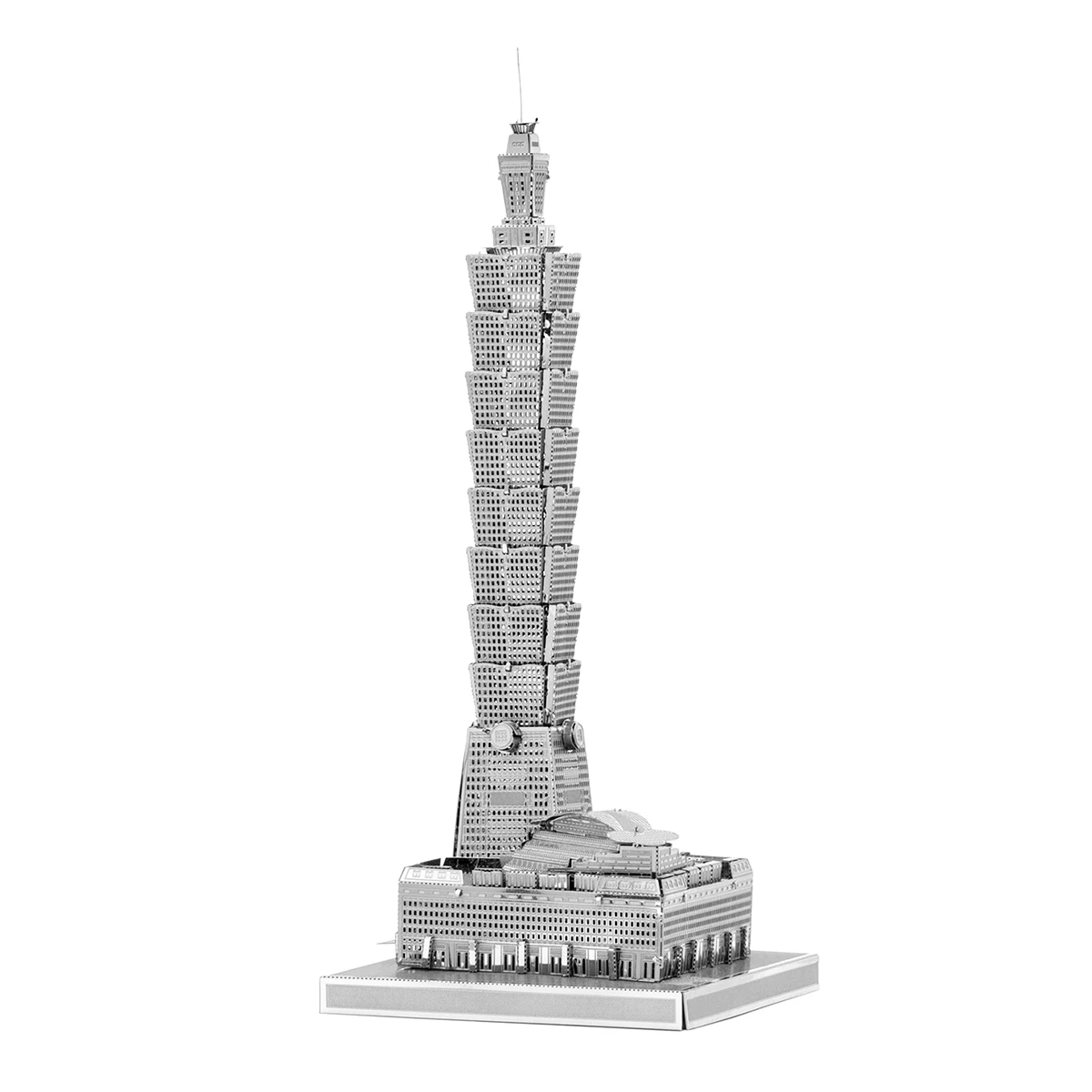 3D Metal Puzzle Model Kits DIY Laser Cut Jigsaw Toy for Children Educational Building Crafts