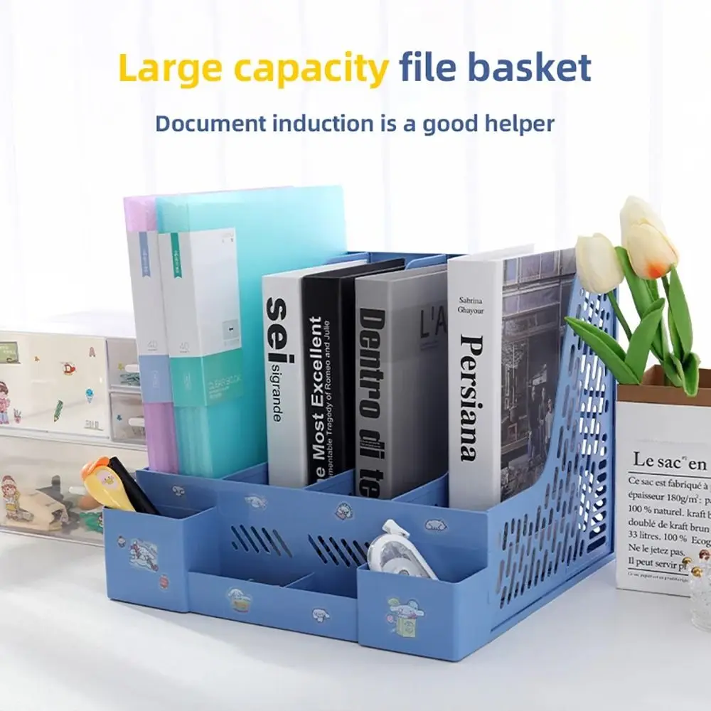 

1 шт., настольная стойка для файлов большой емкости, сертификаты документов формата А4, многослойный лоток для файлов, утолщенный пластик