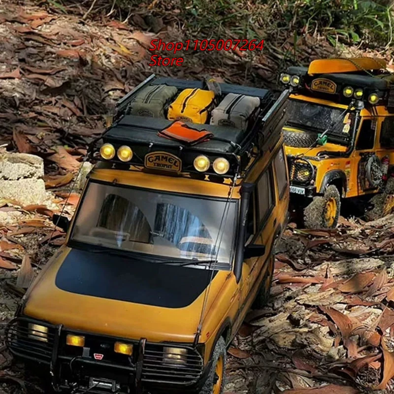 Rcdream Fcx10 كأس الجمل تسلق سيارة قذيفة محاكاة تعديل درع الإطارات المزاج تعديل الملحقات معلقة الديكور