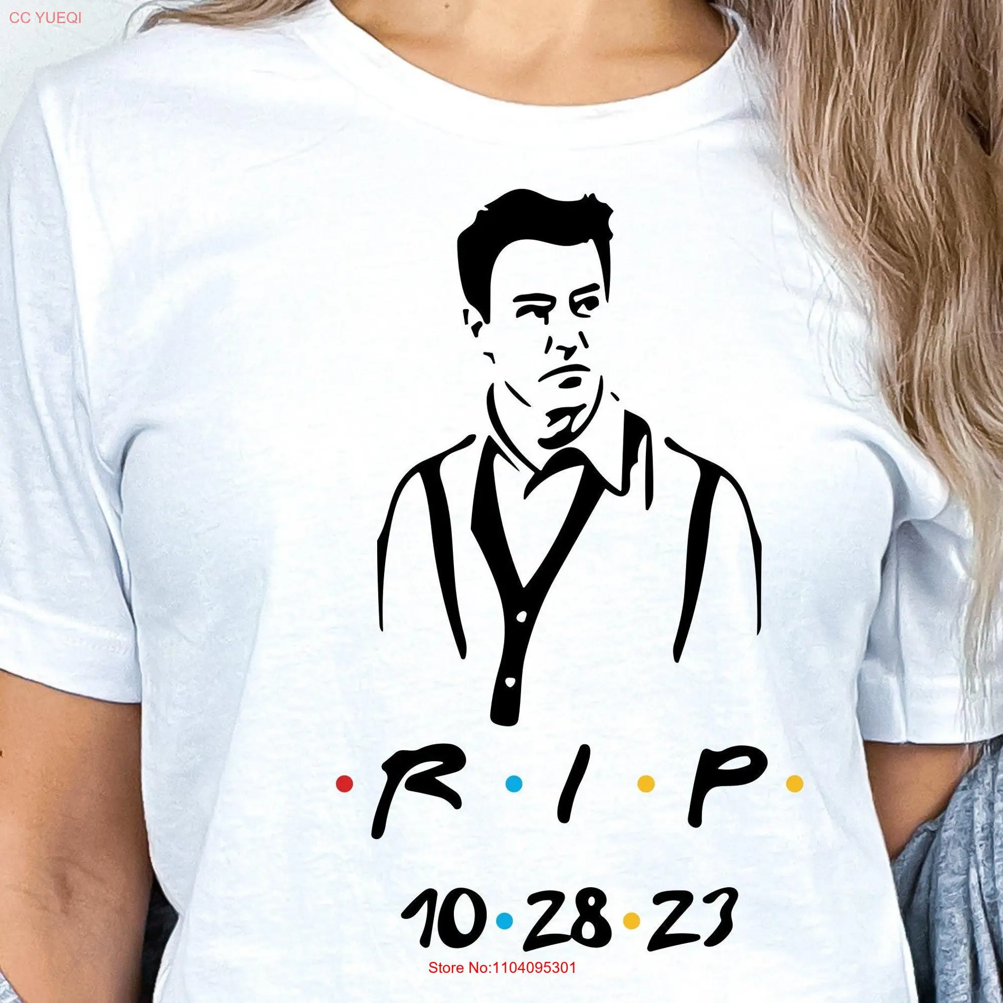 RIP Chandler Bing T Shirt Matthew Perry For Friends Fan Till The End SweaT  long or short sleeves