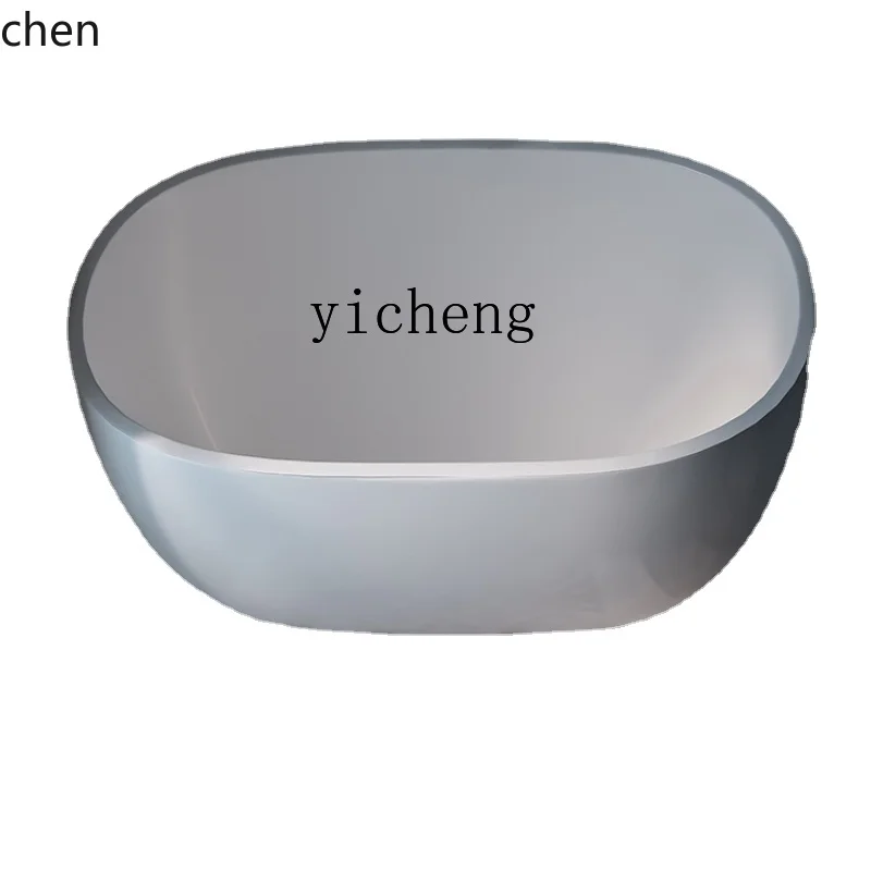 YFY  Bathtub Japanese-Style Deep Bubble Small Acrylic Movable Small Bathtub