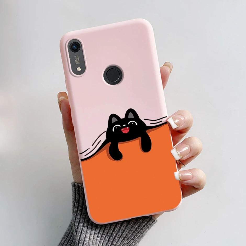 Cute Cartoon Panda For Honor 8A Pro Personality Unique Fashion Cartoon Novel Style Case For Honor 8A Beautiful Little fresh Case