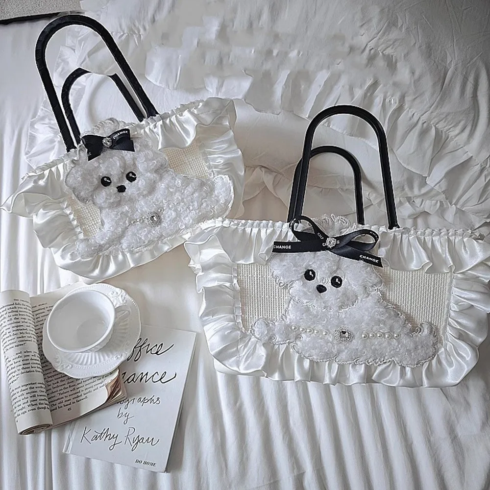 

Superly Exquisite Handmade Pet Travel Bag Small Dogs Maltese Terriers Cats Rabbit Brand Puppy Carrier With Safety Snap Fastener