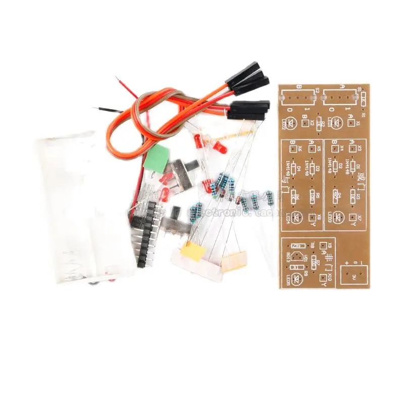 個別のコンポーネントゲート回路キットとゲートまたはゲートなし-実用的なトレーニング繊細なデジタル回路教育言語