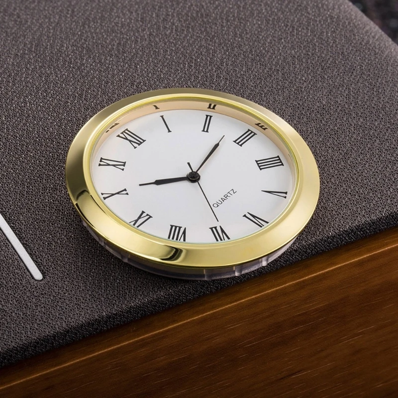55mm Clock Quartzs PC21 Movement Round Watch Head Insert Classical Clock Crafts