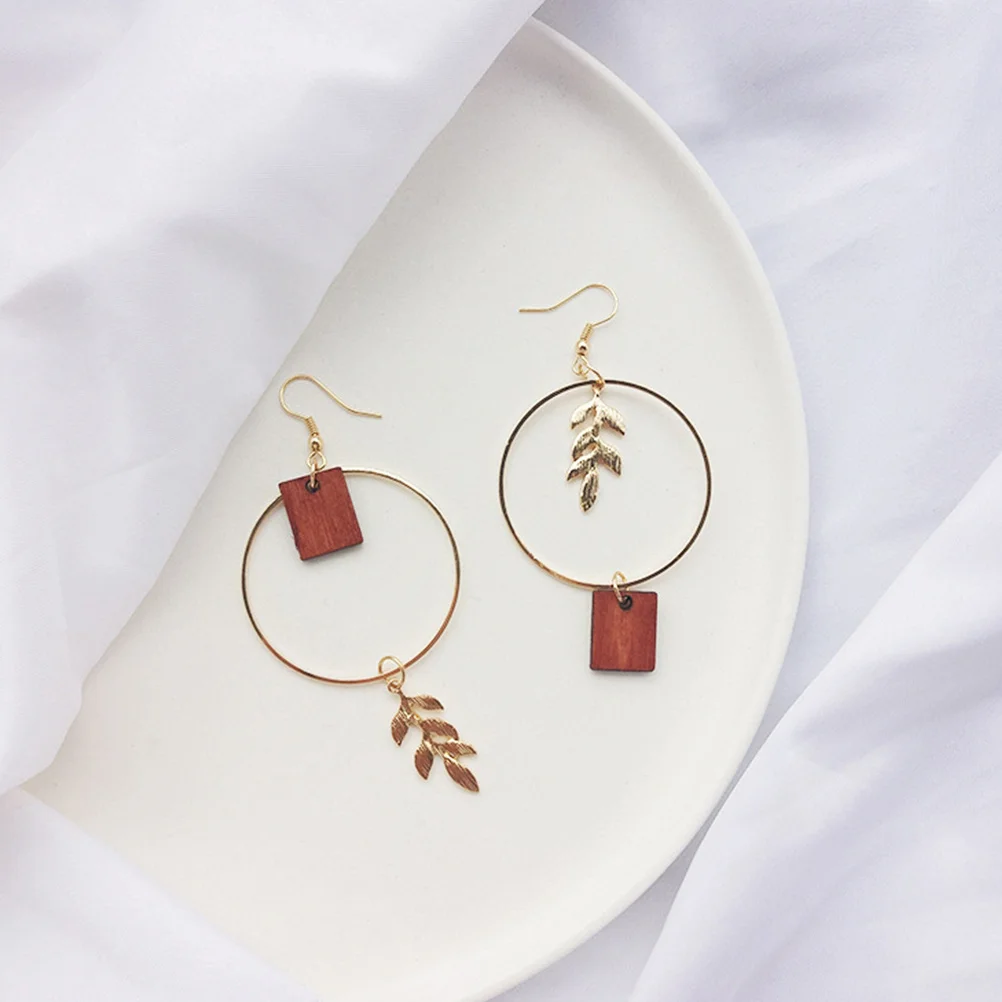 

20 шт., деревянные серьги-подвески, аксессуар цвета хаки, прямоугольное длинное ожерелье, сделай сам, изготовление ювелирных изделий, креативный подарок