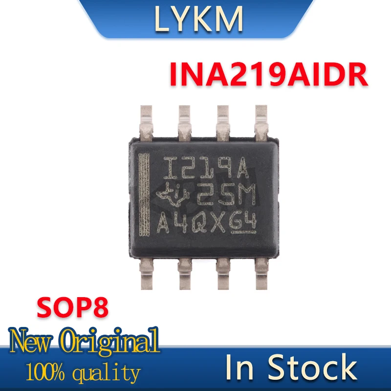 5-10/PCS New Original INA219AIDR I219A 1219A SOP8 Current monitor chip In Stock