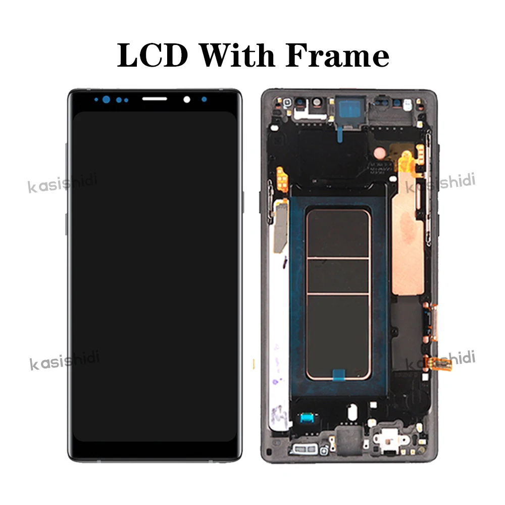 AMOLED For Samsung galaxy Note 9 N960 N960F LCD Display Touch Screen Digitizer Assembly  LCD With Frame/No Frame