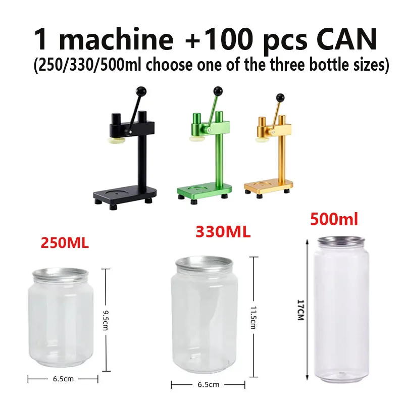 Adjus- Manual Drink Cup Sealing Machine High Quality Manual Tank Sealer for Milk Tea Street Vending