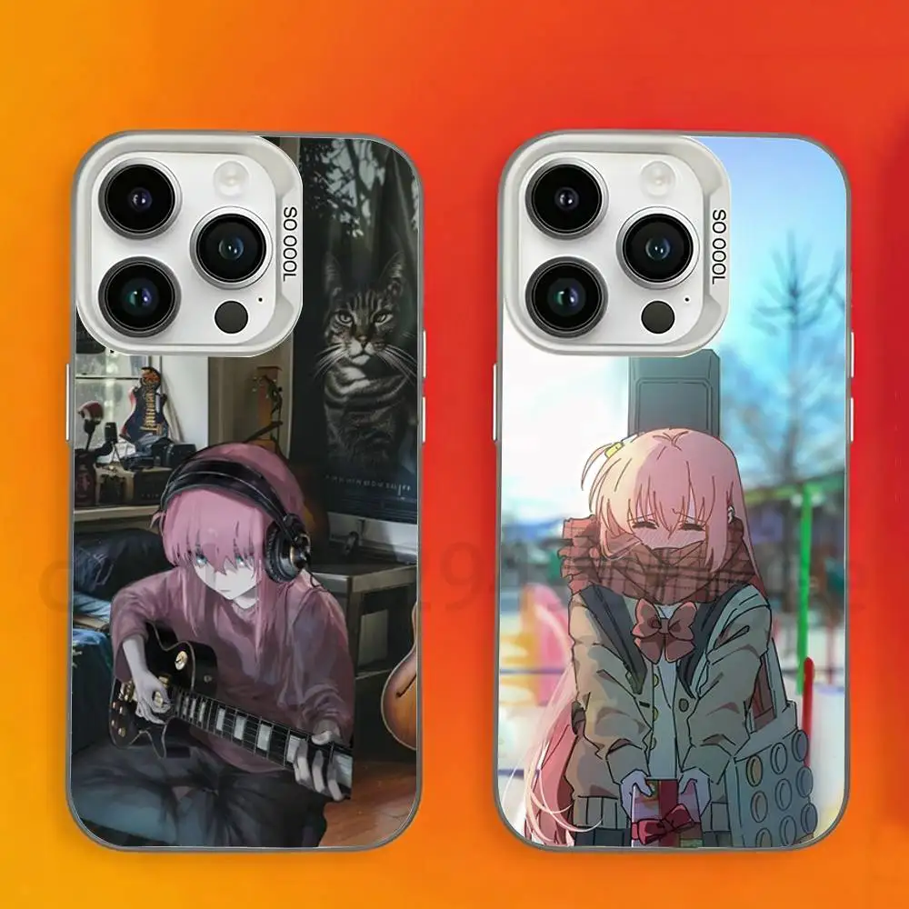 

Bocchi The Rock HitoriGoto Phone Case For iPhone 17,16,15,14,13,12,11,Pro,Max,Plus,Mini, Anti Fall Matte Hard Bumper