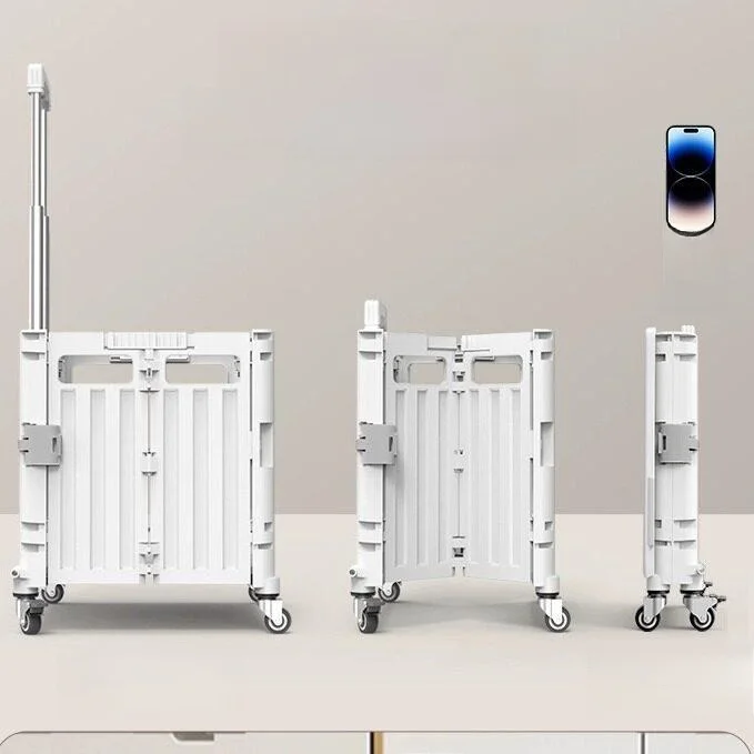 portable-shopping-cart-small-trolley-vegetable-buying-car-stair-climbing-storage-rack-foldable-handle-stainless-steel-cart
