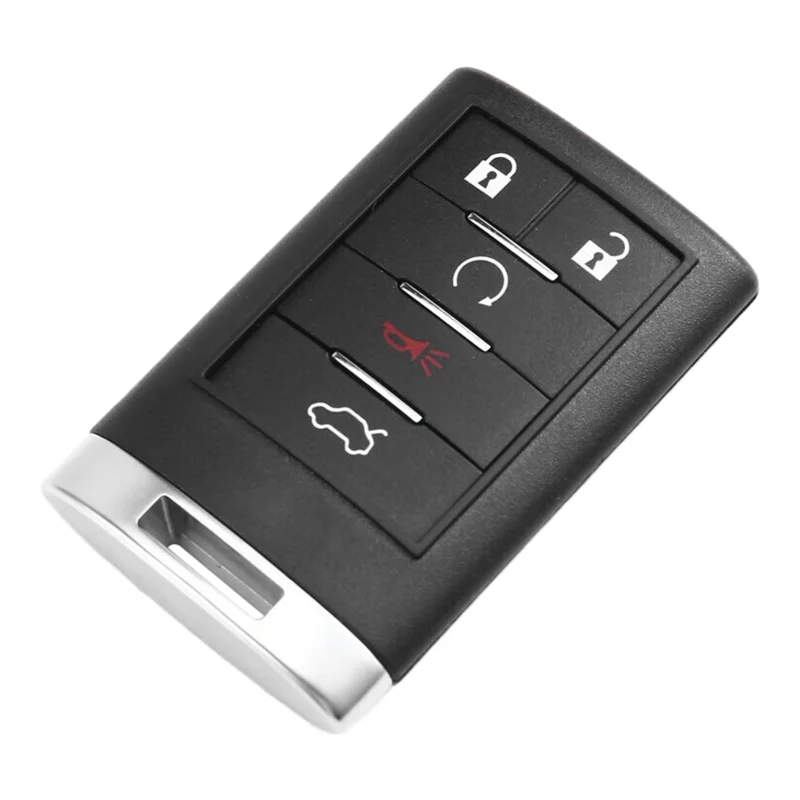 AB96-5-Tasten 315 MHz Auto-Fernbedienungsschlüssel mit OUC6000066-Chip für Cadillac-Kompatibilität
