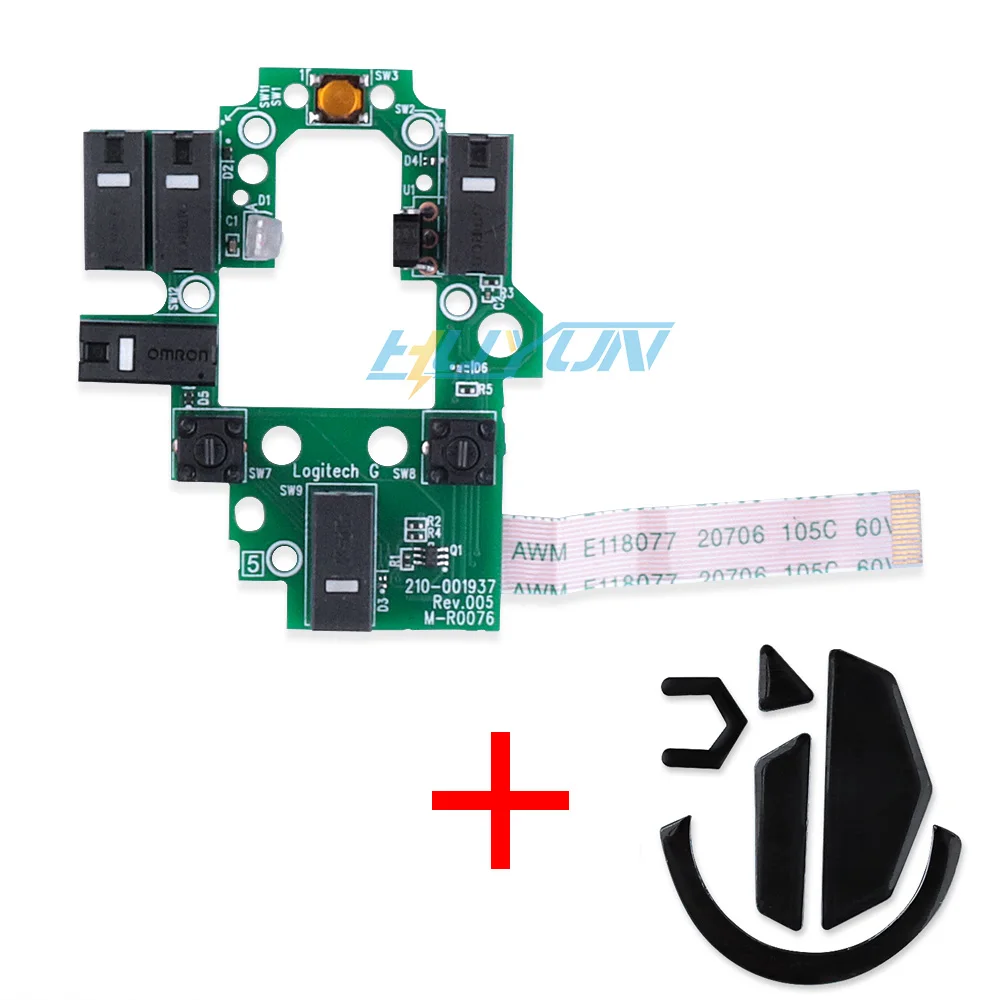 Repair Parts Mouse Motherboard Microswitch plate for Logite G502 Wireless