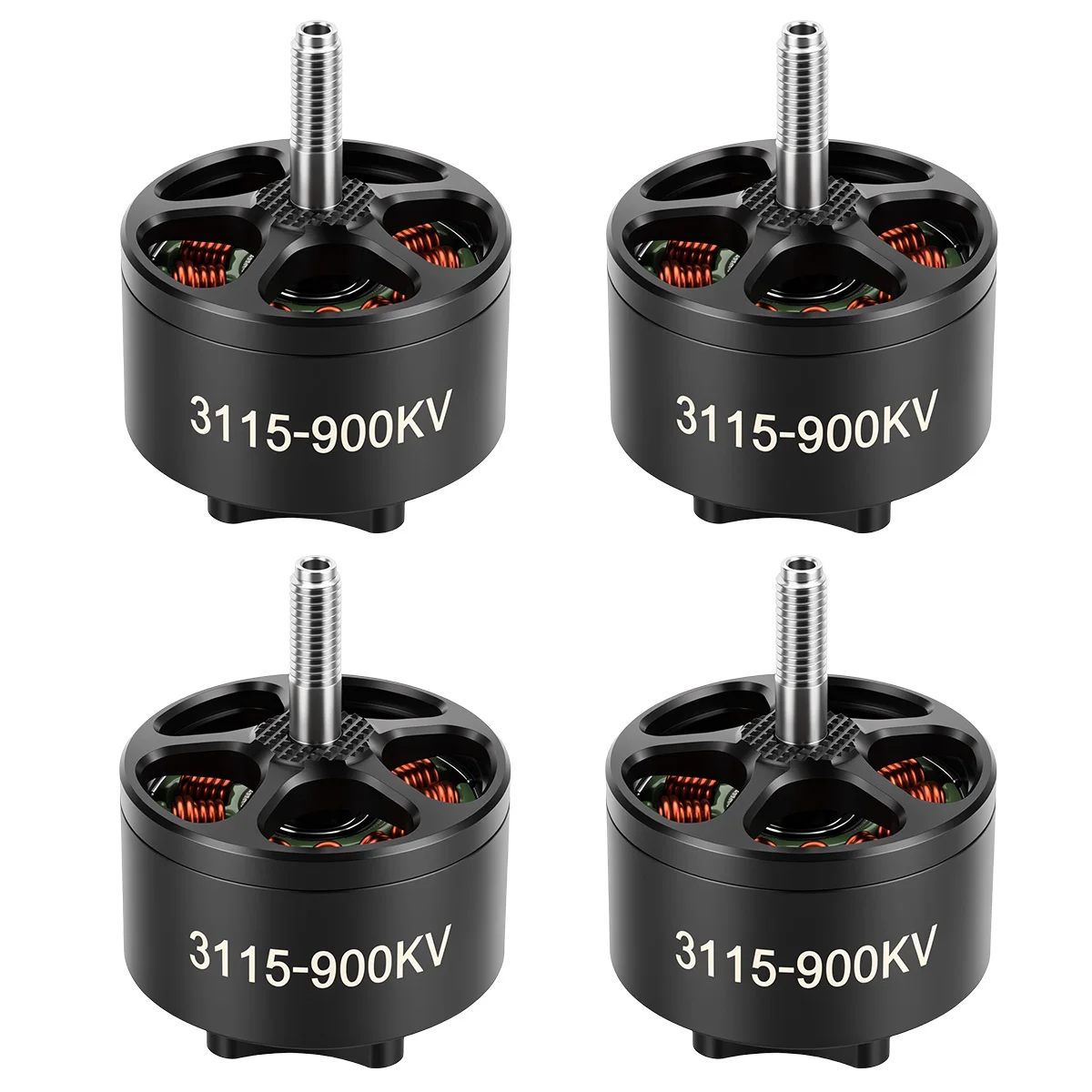 3115‑900KV 3‑6S Brushless Motor, 9/10Inch FPV Cinelifter Long Range Drone Motor Fit Mark4 APEX MANTA10 XL10 Frame Kit